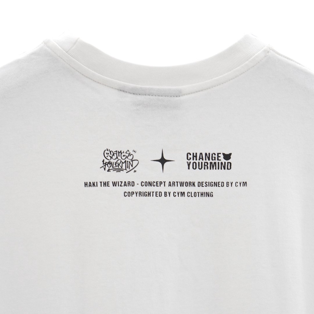 Áo Thun Unisex HAKI THE WIZARD TEE Change Your Mind Form Oversize 100% cotton - Áo phông Local Brand chính hãng