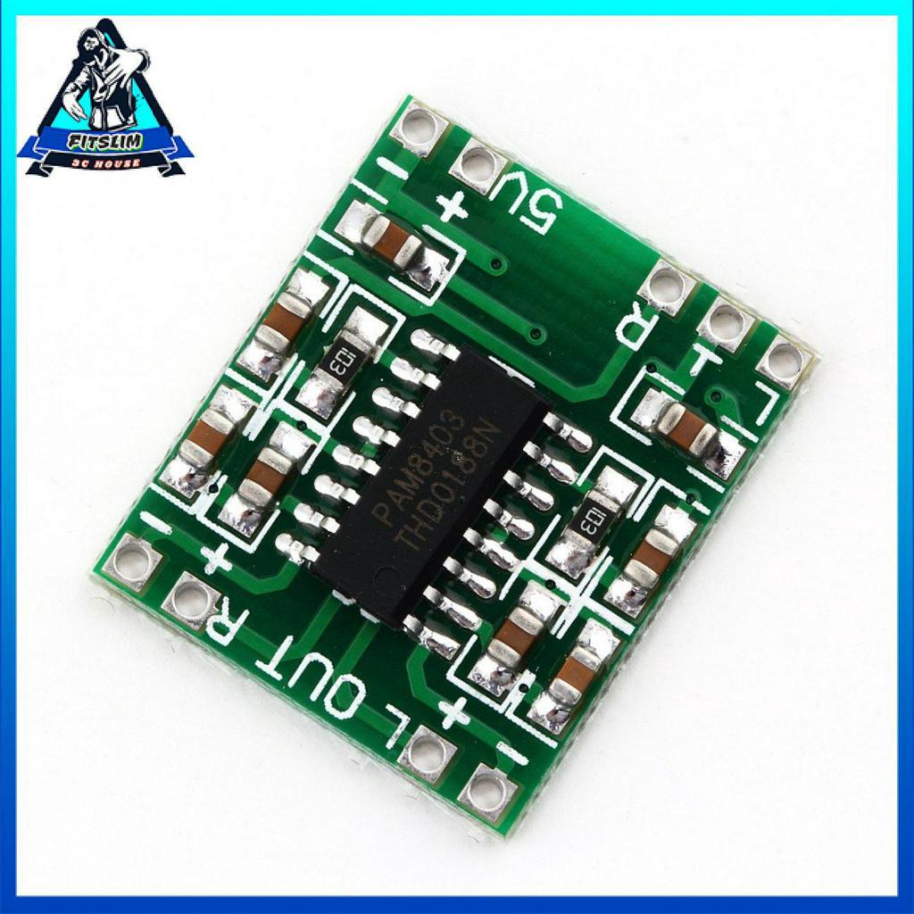 POWER Bảng Mạch Khuếch Đại Âm Thanh Kỹ Thuật Số Loại D 2 Kênhsx3W Pam8403