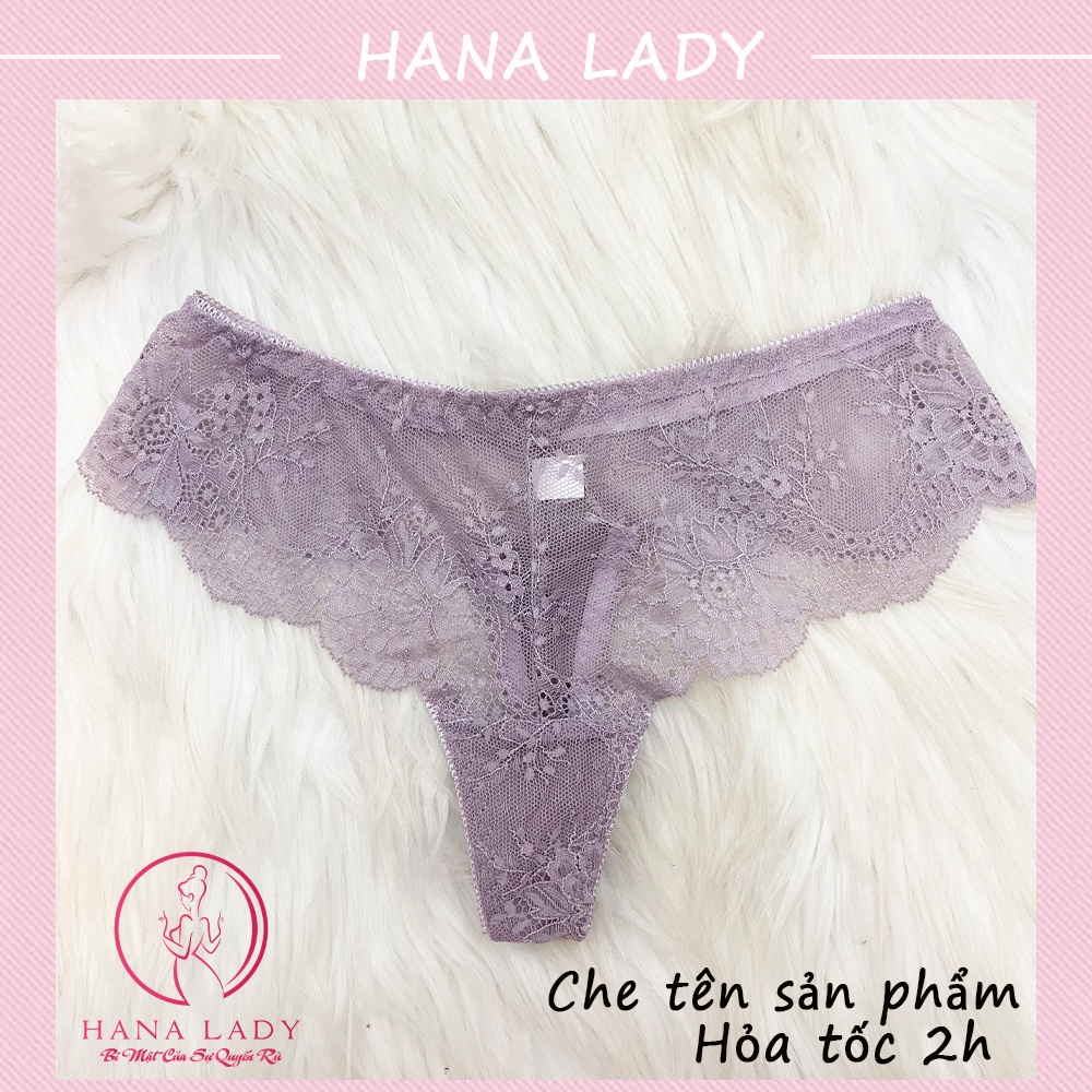 Quần lót lọt khe sexy cao cấp - Chip ren quyến rũ gợi cảm LK100