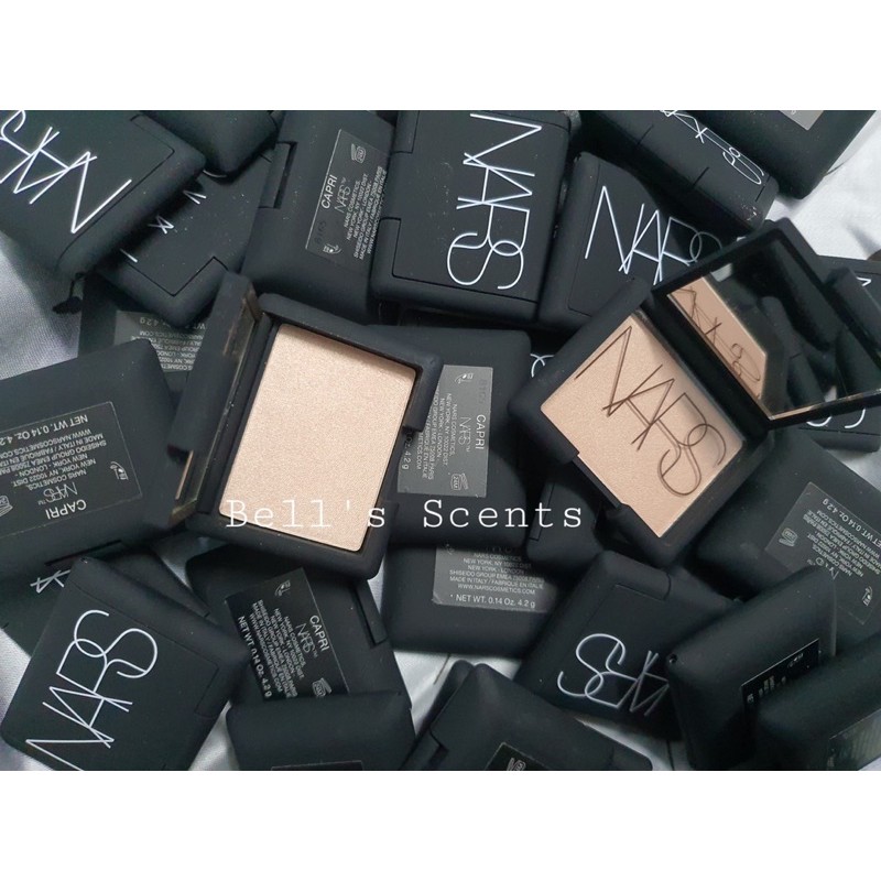 Phấn bắt sáng Nars Highlighter màu Capri unbox 4.2g