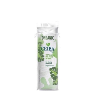 Bông Tẩy Trang Hữu Cơ Organic Ceiba Tree 80 miếng