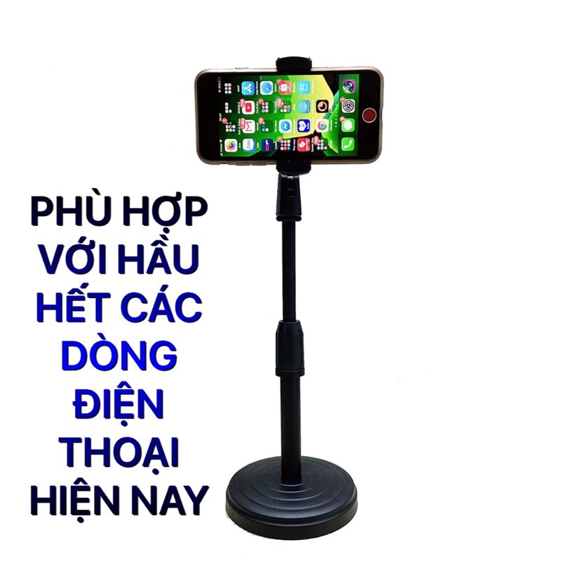 (SIÊU BỀN) GIÁ ĐỠ KẸP ĐIỆN THOẠI ĐỂ BÀN XEM PHIM, LIVESTREAM