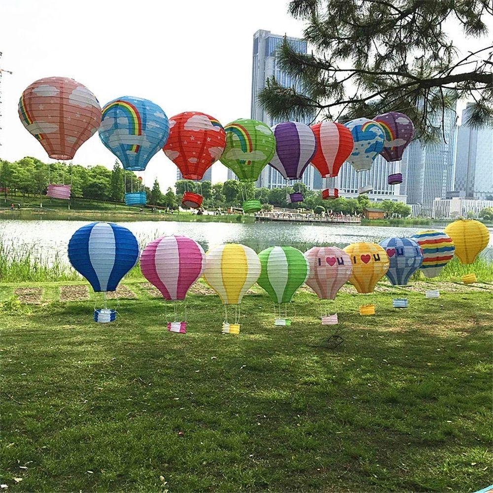 Lồng Đèn Giấy 3 &quot;30CM 12&quot; Trang Trí Tiệc