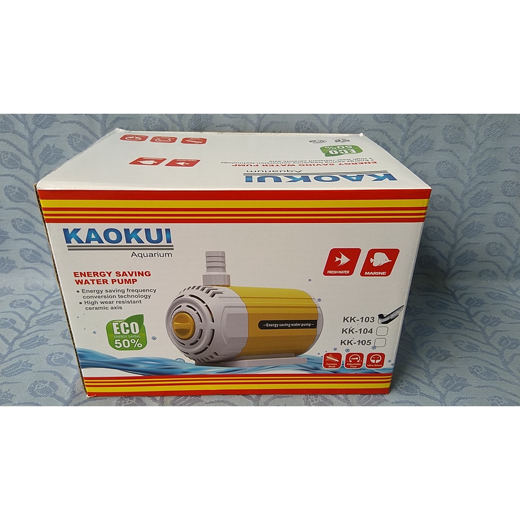Máy bơm nước tiết kiệm điện, siêu êm Kaokui, 2000-4000L/hr dùng cho hồ cá.
