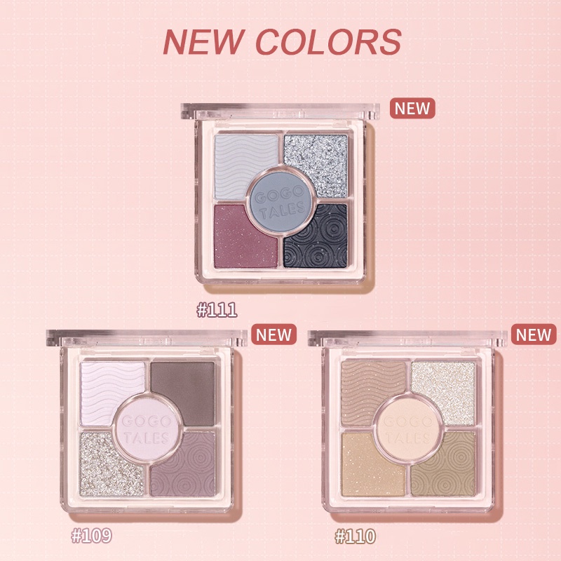 Bảng Phấn Mắt GOGO TALES 5 Màu Pocket Magic Eyeshadow Palette