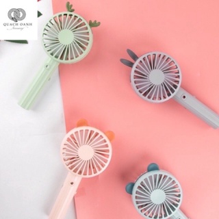 quạt cầm tay phun sương mini