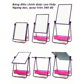 Bảng viết vẽ giáo dục thông minh 2 mặt