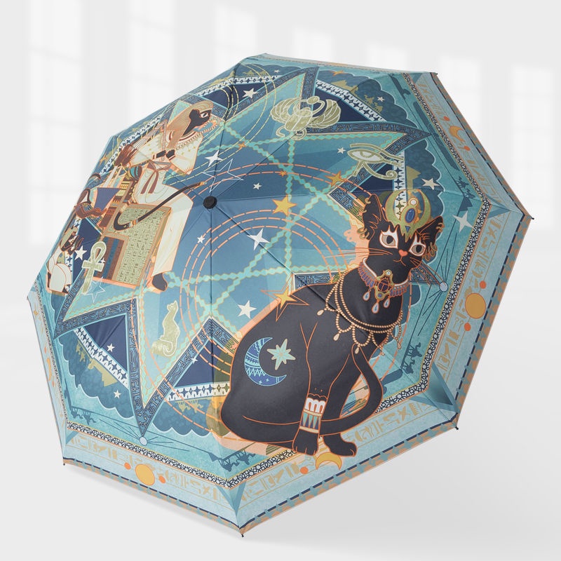 Dù Gấp Chống Tia Cực Tím Chống Tia Cực Tím Phong Cách Cổ Điển Tiện Dụng Cho Nữ