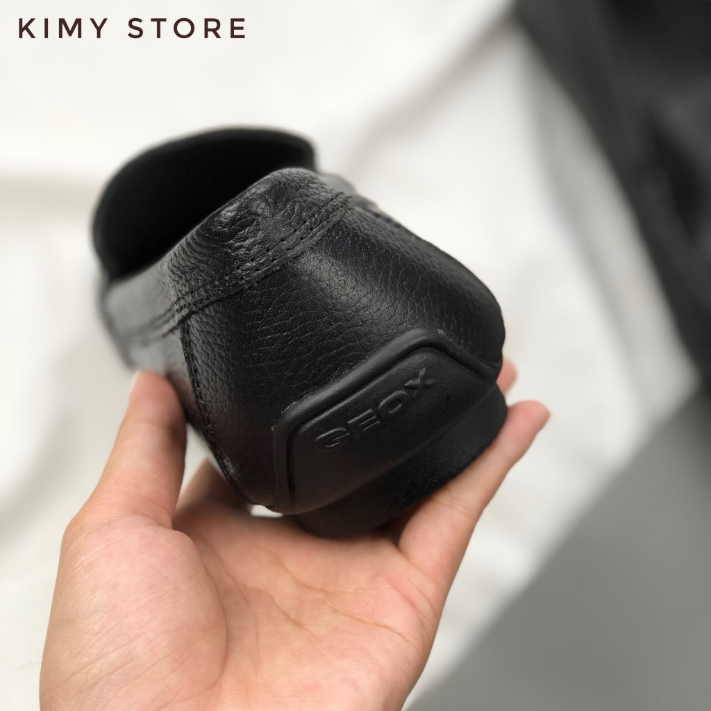 Giày lười nam da bò xuất khẩu, giày mọi nam da thật - Kimy Store