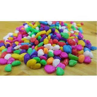 BỊCH SỎI 7 MÀU TRANG TRÍ HỒ CÁ ĐỦ CỠ