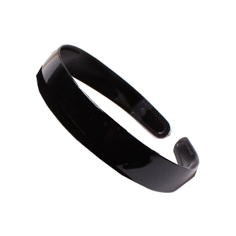 Set 10 Cài Tóc Bản To Màu Đen Đơn Giản Cho Nữ