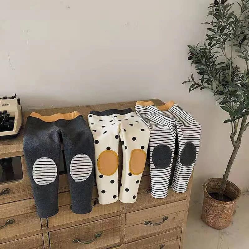 Quần Cạp Cao Cho Bé Trai, Bé Gái Co Giãn, Chuẩn Phom Dáng