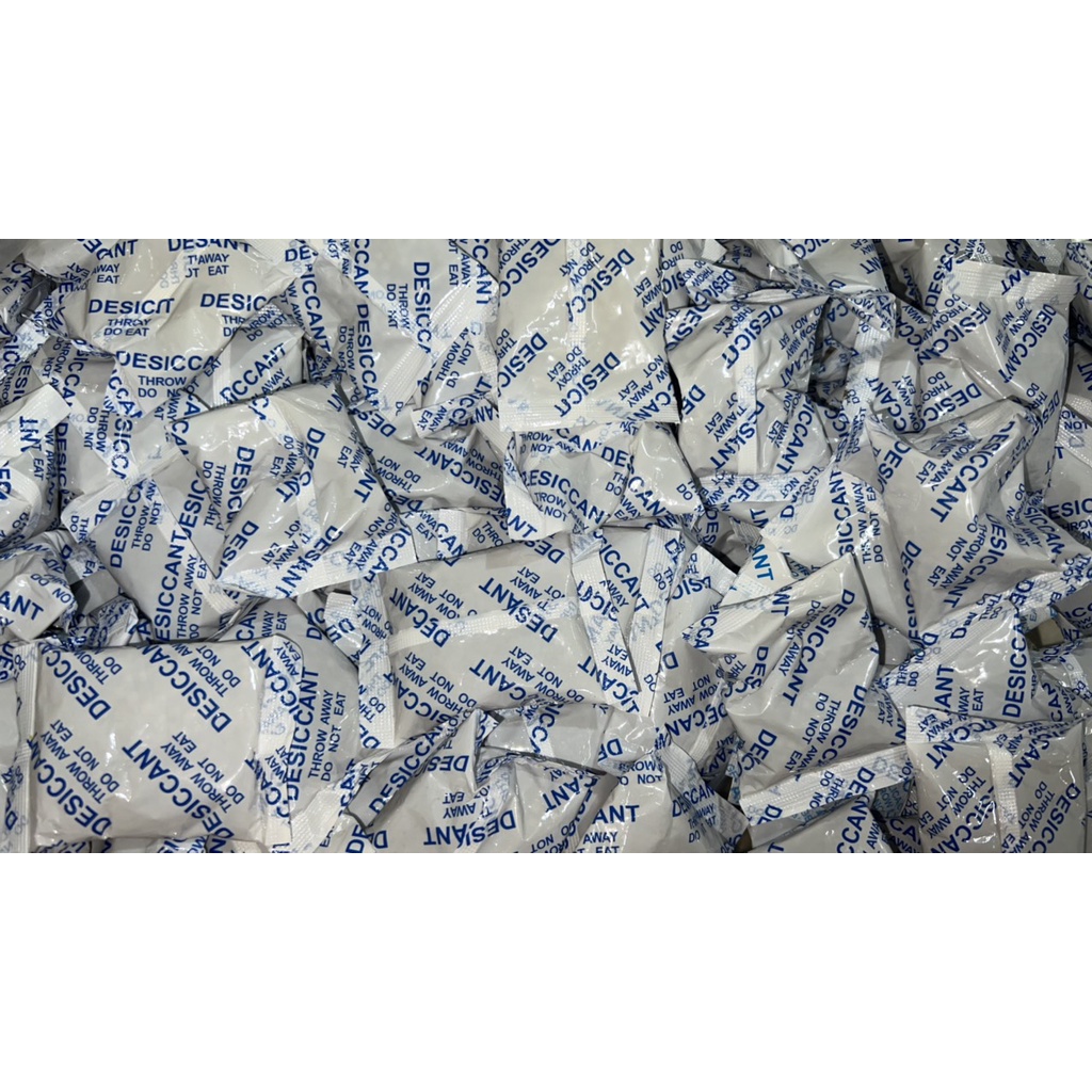 1Kg Gói Hút Ẩm Chuyên Dùng Cho Thực Phẩm, Quần Áo, Máy Ảnh, Giày dép Loại 30GR
