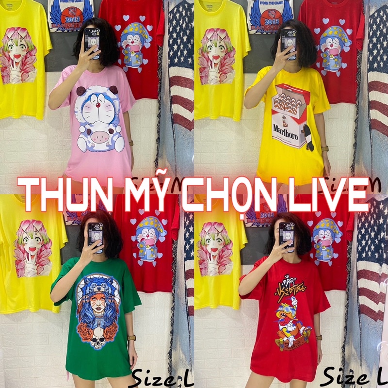 Áo thun mỹ unisex loại 1 🌞 Chọn Live | BigBuy360 - bigbuy360.vn