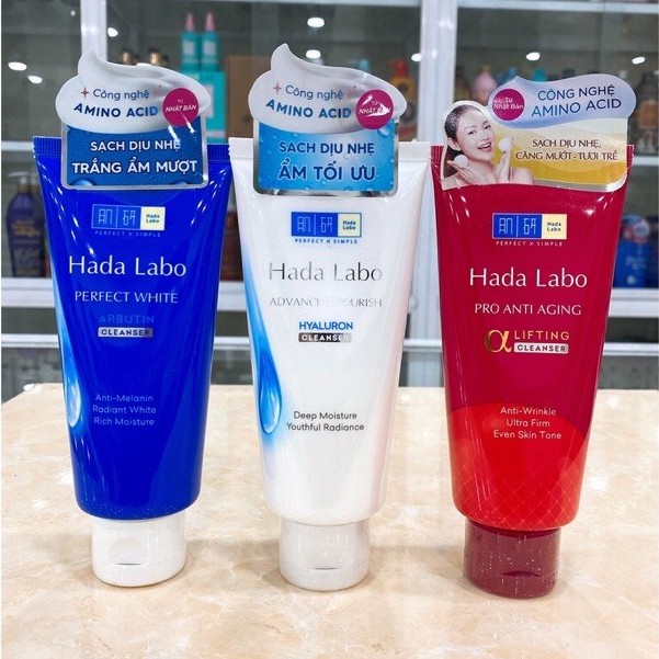 Sữa Rửa Mặt Hada Labo chính hãng 80g