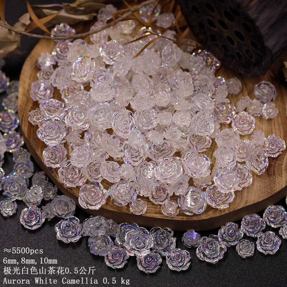 Charm nail hoa hồng lẻ chiếc