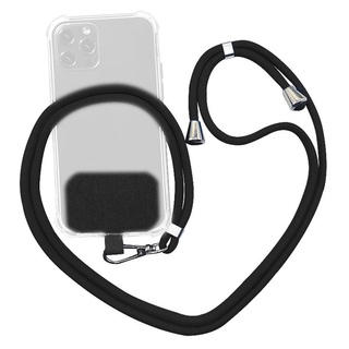 Đeo Chéo Nylon Miếng Dán Điện Thoại Dây Dây Dây Dây Buộc Đa Năng Nylon Mềm Dây Điện Thoại Di Động Dây Treo Có Miếng Dán Cố Định