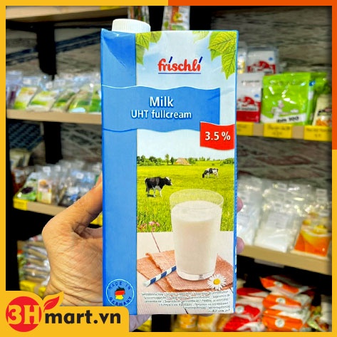 Sữa UHT Frischli Full Cream 3.5% - 1 lít