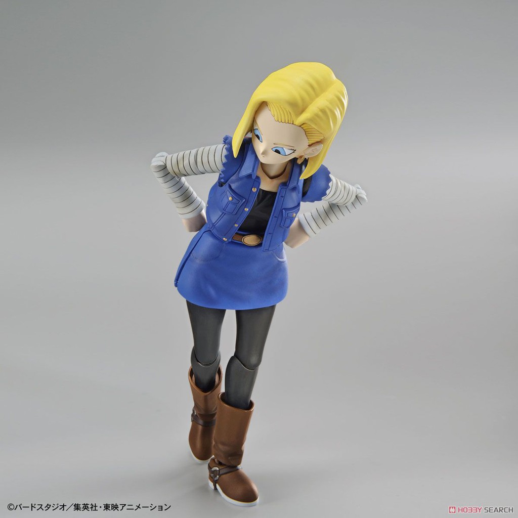 Mô Hình Lắp Ráp ANDROID 18 Dragon Ball Figure-Rise Standard Bandai Đồ Chơi Anime