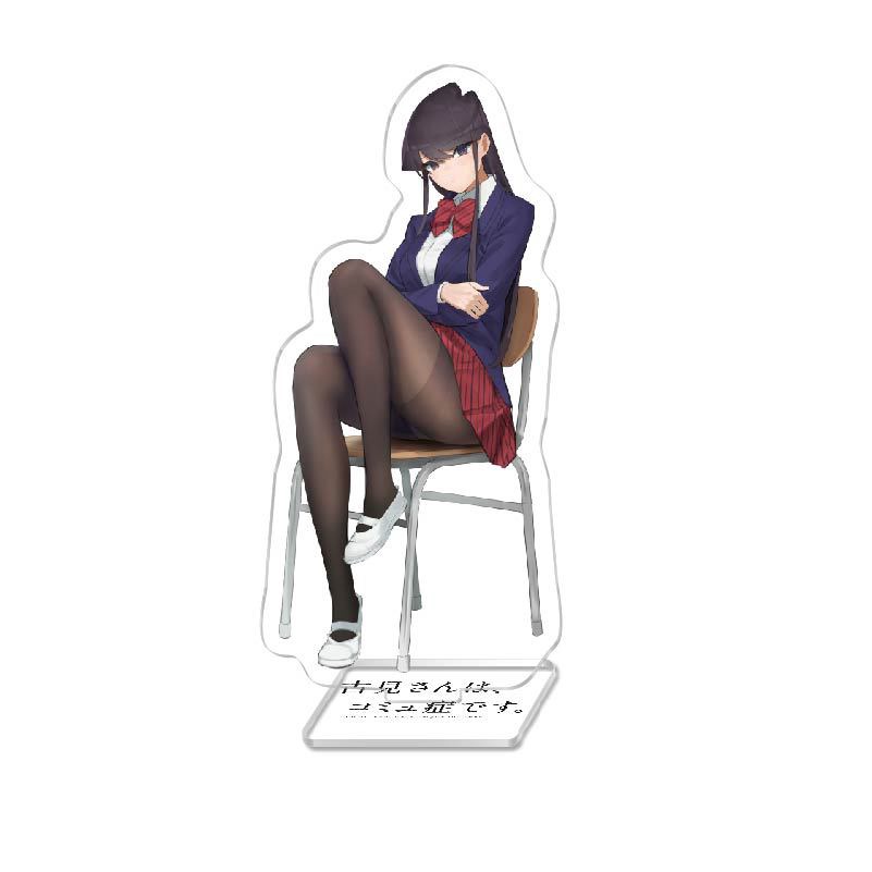 Mô hình KOMI Can't Communicate NỮ THẦN SỢ GIAO TIẾP standee acrylic anime mica chibi trang trí