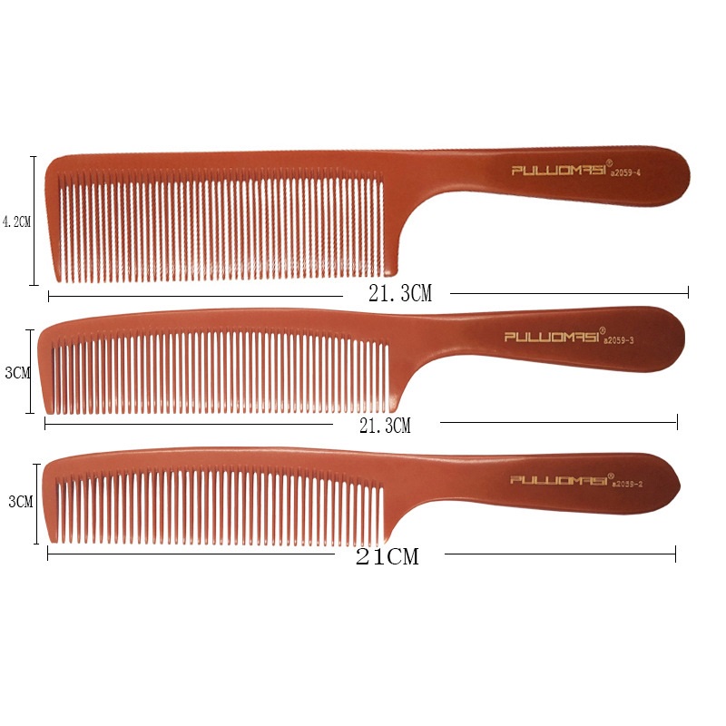 Lược sừng đã mài chuốt răng xông tóc cho Barber