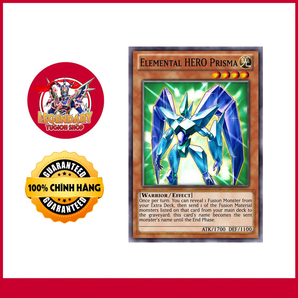 [EN-JP][Thẻ Bài Yugioh Chính Hãng] Elemental Hero Prisma