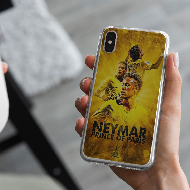 Ốp Lưng Neymar cực đẹp ốp đt neymar hoàng tử paris màu vàng  dành cho Iphone 5 đến 12 Promax BAR20210020