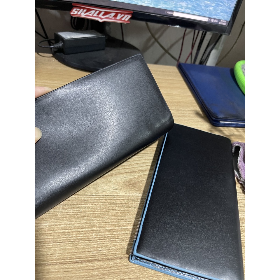 Ví dài cầm tay nam nữ Bấm góc K501 Shalla