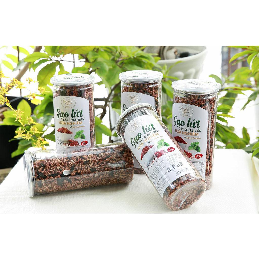 GẠO LỨT SẤY RONG BIỂN HOA NGHIÊM 300g