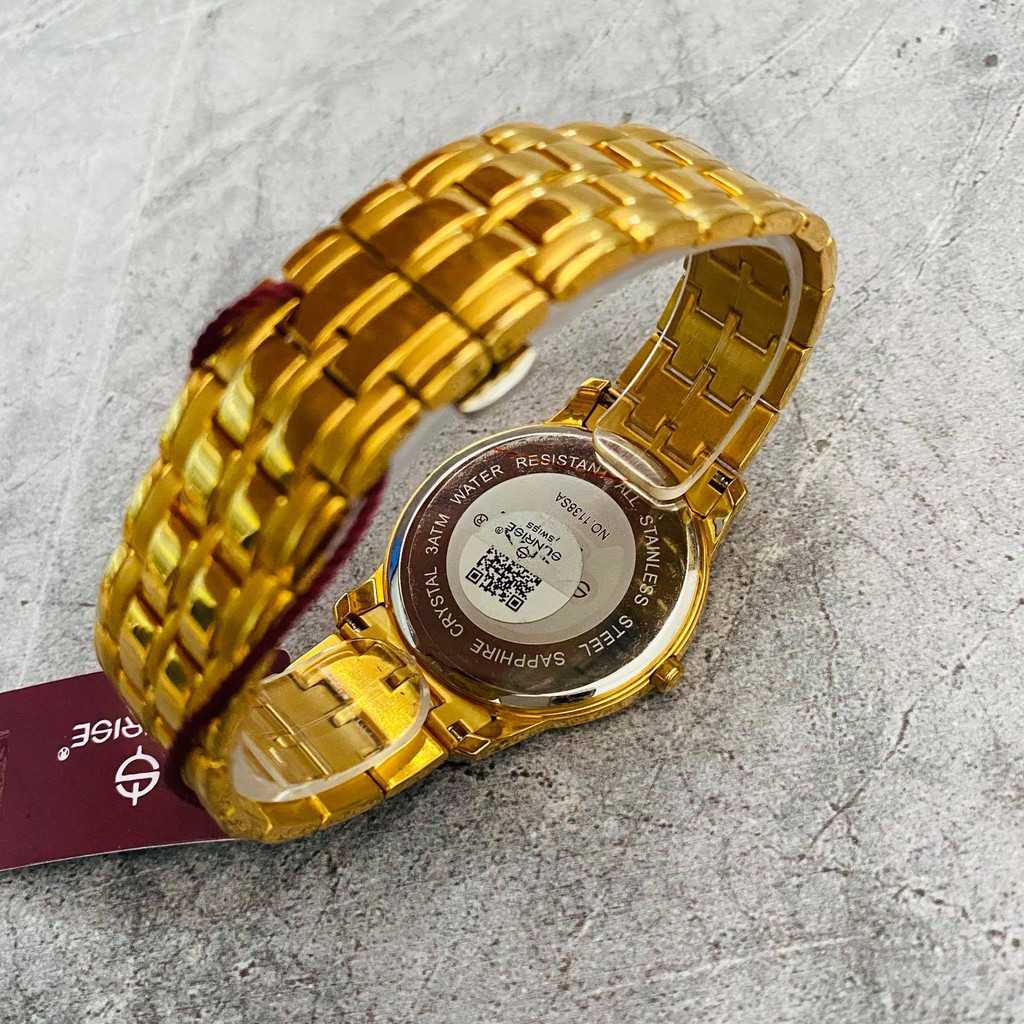 Đồng hồ Sunrise nam chính hãng Nhật Bản M1138.SA.G.T - kính saphire nguyên khối chốn