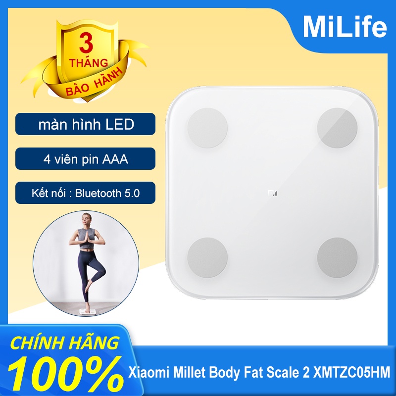 Cân thông minh Xiaomi Body Fat 2 (2019) -Cân điện tử thông minh Xiaomi 2 Body Fat