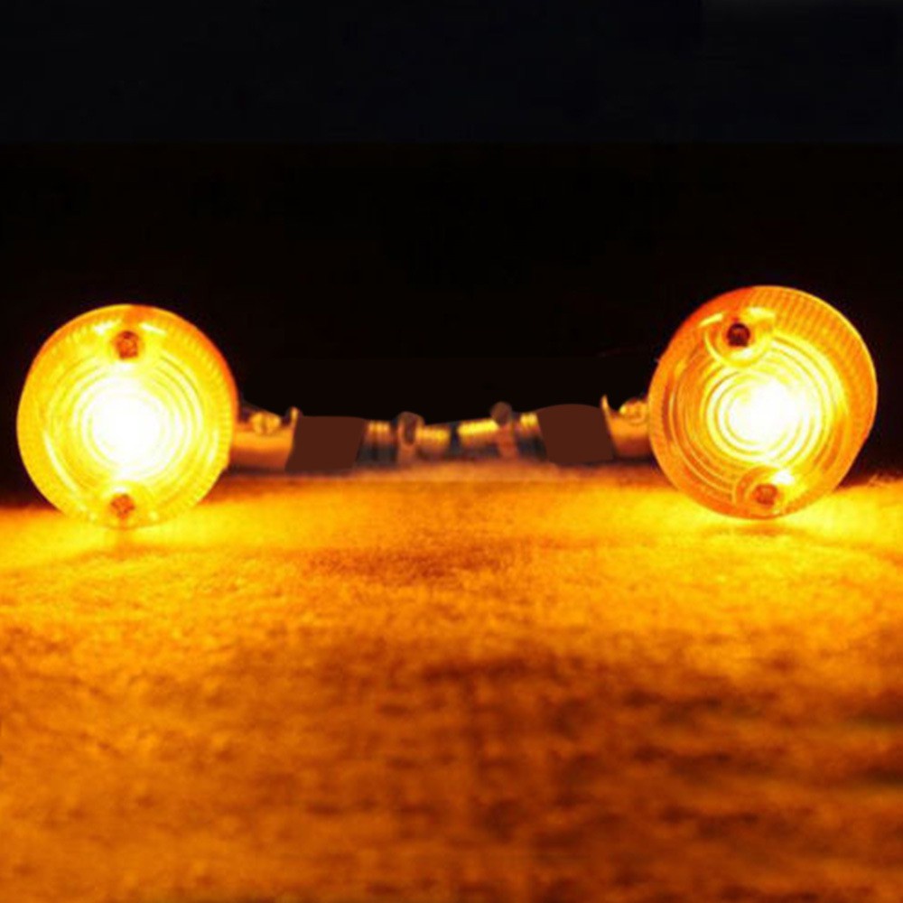 Cặp Xi nhan độ xe máy mô tô cafe racer retrol