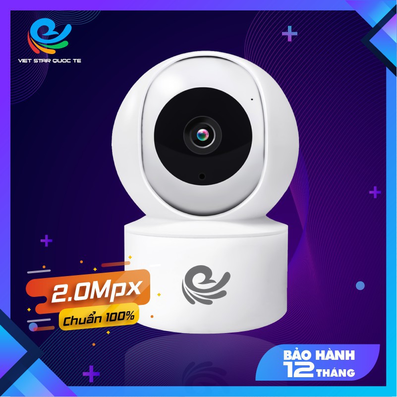 [Mã 253ELSALE hoàn 7% đơn 300K] CAMERA IP WIFI TRONG NHÀ CARECAM CC2020 FULL HD 1080P - ĐÀM THOẠI 2 CHIỀU