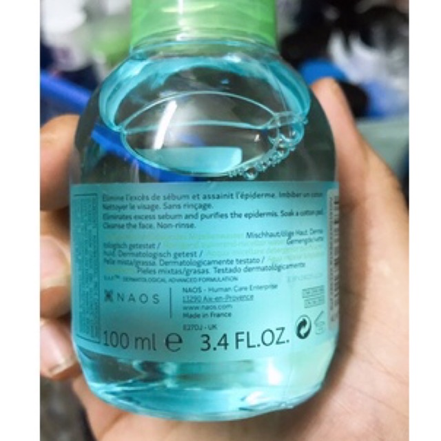 Nước Tẩy trang BIODERMA Nắp Nhấn 500ml