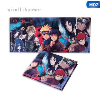 Ví Da PU Ngắn In Hình Truyện Tranh Anime windlikpower Thời Trang Cho Nam Và Nữ