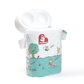 Ủ bình sữa đôi cổ hẹp / đơn cổ hẹp Jiading - tặng 01 khuôn cơm cho bé