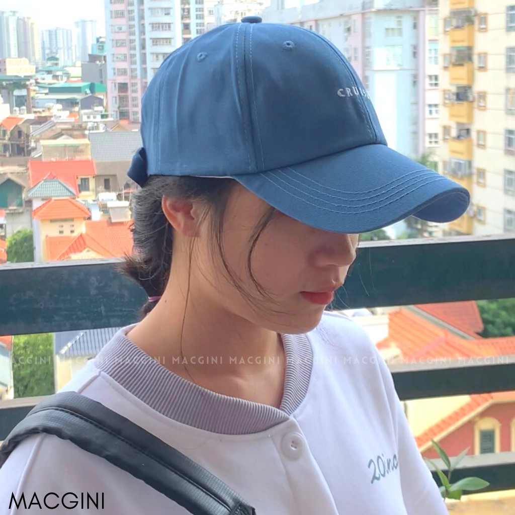 Mũ lưỡi trai nam nữ MACGINI CRUISE unisex COTTON MỀM cao cấp thấm hút mồ hôi, nhẹ thoáng khí kiểu dáng basic Hàn Quốc