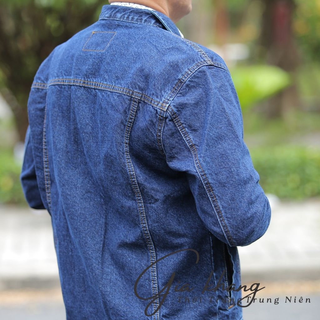 Áo Khoác Nam Trung Niên, Áo Bò Nam Trung Niên Levis Đẹp, Giá Tốt, Hàng Chuẩn Cao Cấp, Áo BUDONG 7 Mảnh