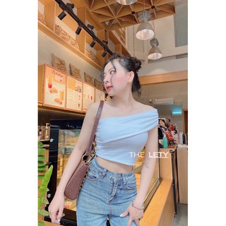 Áo Ống Croptop Lệch Vai Lật Thay Đổi Kiểu | 𝐭𝐡𝐞𝐥𝐞𝐭𝐲
