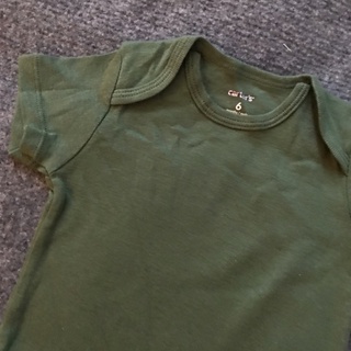 bodysuit carter màu xanh lính
