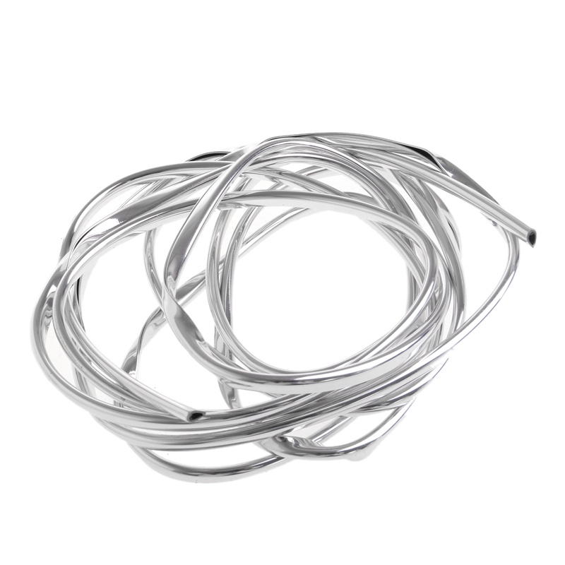 Dây Viền Mạ Crom 3m X 6mm Cho Xe Hơi