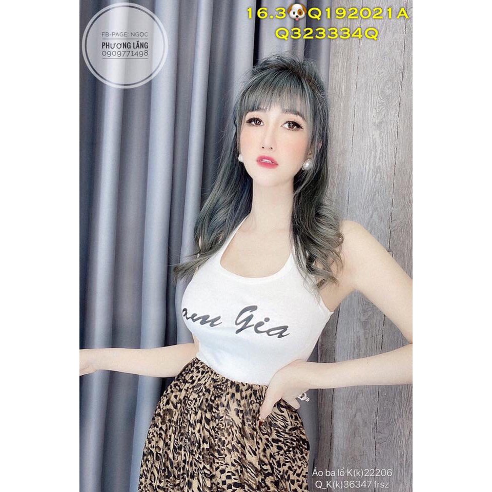 Áo ba lỗ in chữ I'm gia