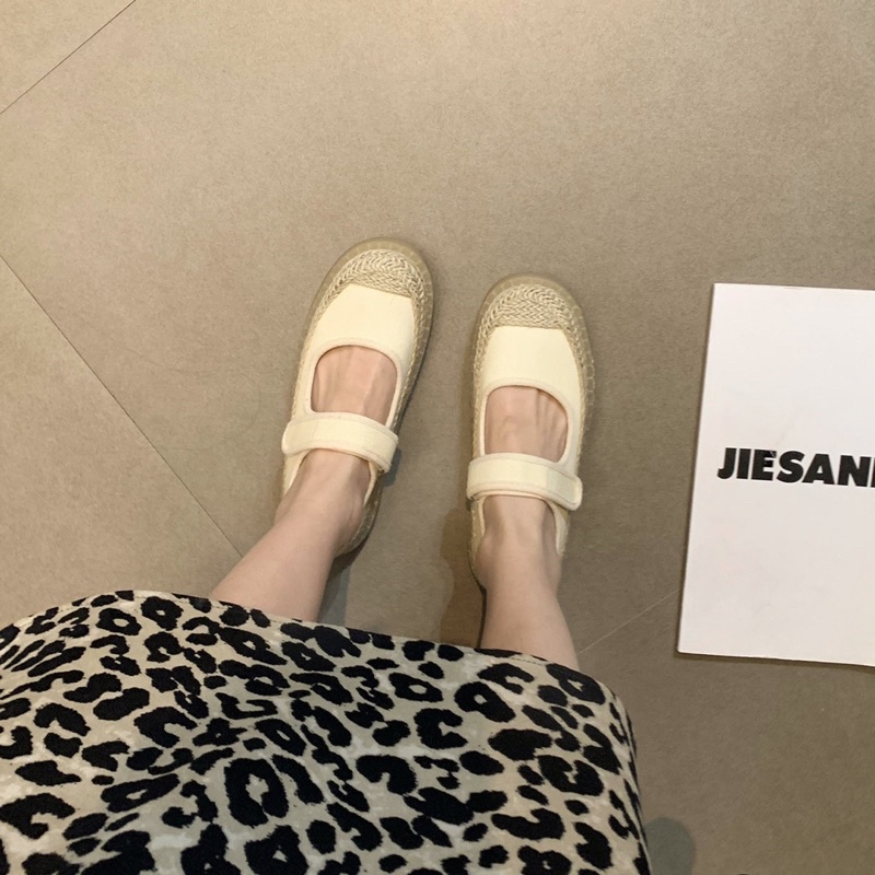 𝐒𝐨𝐝𝐚𝐤𝐞𝐢𝐭𝐡 ✿ Giày búp bê cói quai ngang