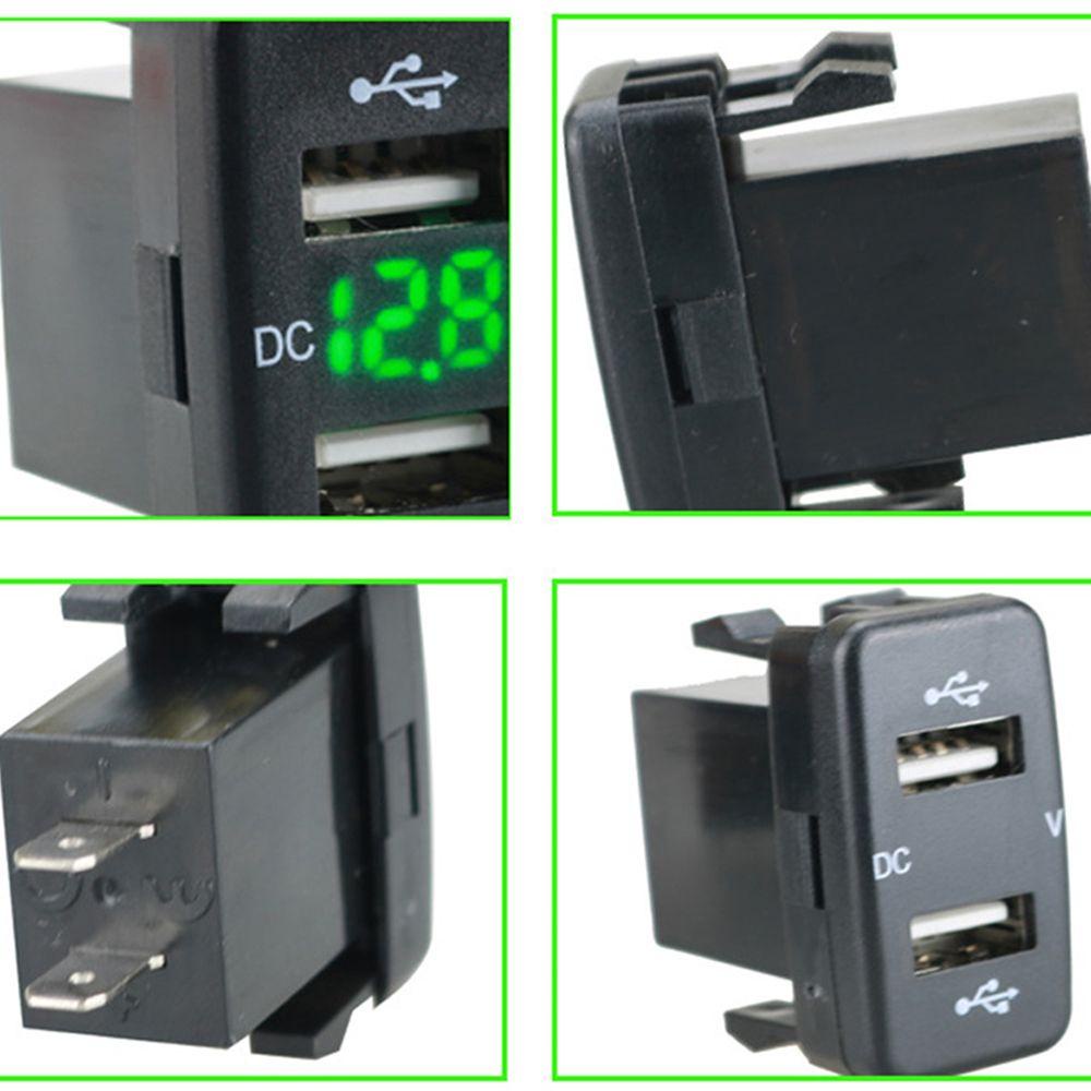 Ổ Cắm Sạc Hai Cổng USB Chuyên Dụng Cho Xe Hơi Toyota