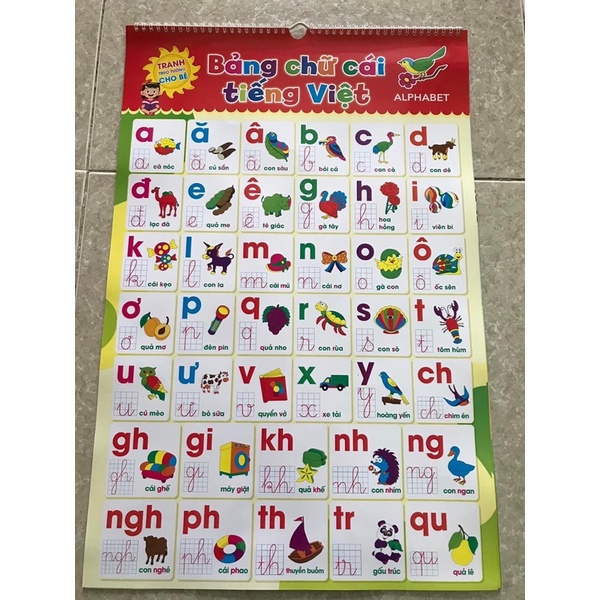 Tranh treo tường cho bé 14 chủ đề có quét mã QR