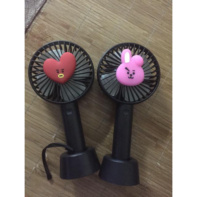 Quạt mini cầm tay xinh xắn cho Fan nhóm BTS BT21CHK_T3