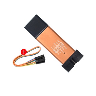 Mạch lập trình giả stlink st-link v2 mini stm8 stm32 kèm dây cáp dupont tiện dụng