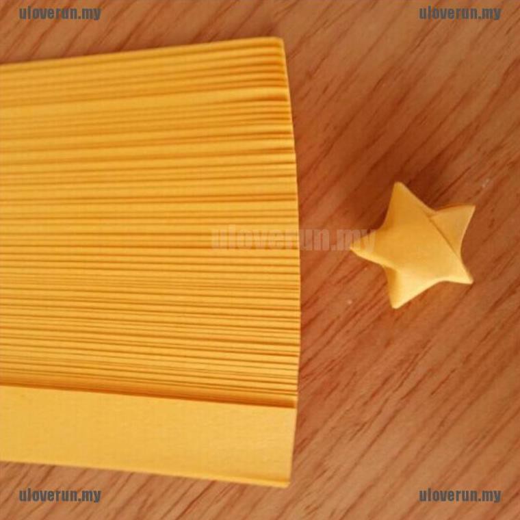 Giấy gấp ngôi sao origami nhiều màu sắc
