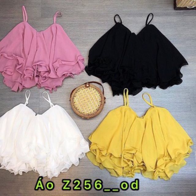 Áo hai dây voan (52 kg trở lại)