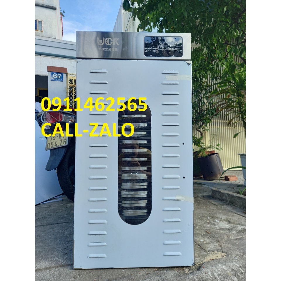 Máy sấy hoa quả, sấy khô thực phẩm  20 tầng trục xoay ,inox có hẹn giờ siêu bền-thương hiệu UCK